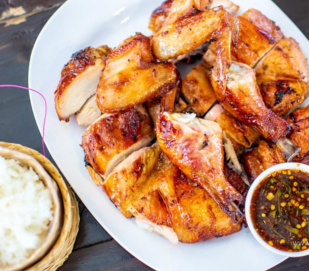 Sticky rice chicken